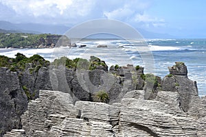 Punakaiki Pancake Rocks, New Zealand