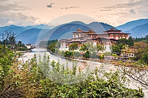 Punakha Dzong also known as Pungthang Dewa chhenbi Phodrang