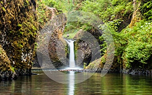 Punch Bowl Falls along the Eagle Creek Trail in Oregon, USA