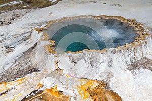 Punch Bowl Spring at Upper Geyser Basin photo