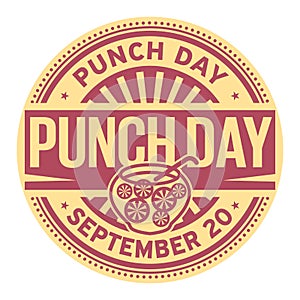 Punch Day, September 20 photo