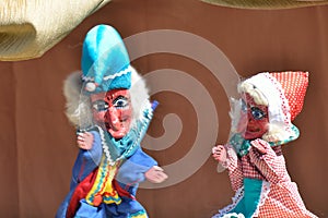 Punch and Judy puppet show