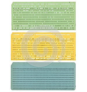 Punched card