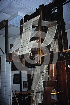 Punched cards for automated Jaquard loom