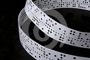 Punched tape