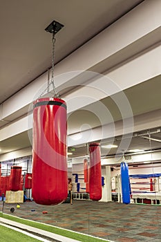 Punching bag, boxing indoors, for power sport for punch and lifestyle strength