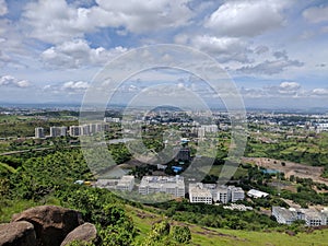 Pune cityscape, Pune , Maharashtra photo