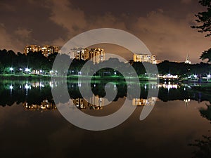 Punggol Park by night