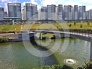 Punggol waterway, Singapore photo