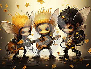 Punk rock bumblebees