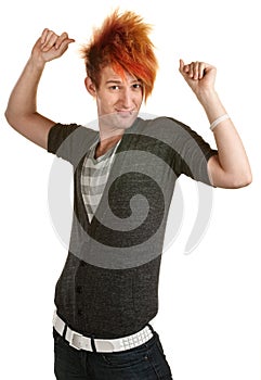 Punk Snapping Fingers