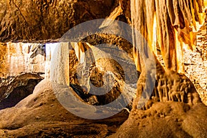 Punkevni jeskyne cave, Czech Republ