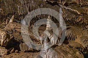 Moravian Karst Punkva Cave in Moravia, Czech Republic photo