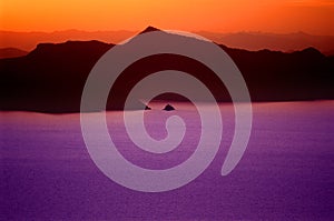 Puno Sunset Over Lake Titicaca 3 photo