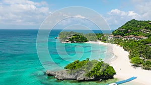 Punta Bunga Beach in Boracay, Philippines.