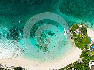 Punta Bunga Beach in Boracay, Philippines. photo