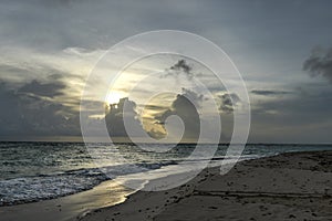Punta Cana Beach at Sunrise, Dominican Republic