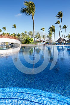 Grand Bahia Principe Hotel Pool on November 9, 2015 in Punta Cana, Dominican Republic.