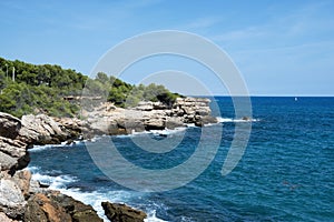 Punta de Calafat in Ametlla de Mar, Spain photo