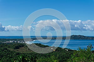 Punta de Mita Beach seen from Cerro del Mono Nayarit Mexico.