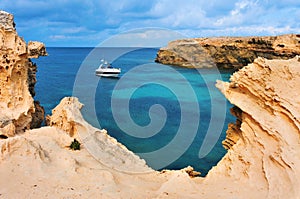 Punta de Sa Pedrera coast in Formentera photo