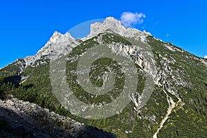 Punta dei Tre Scarperi, Sesto, Sesto Dolomites