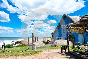 Punta del Diablo Beach, Uruguay photo