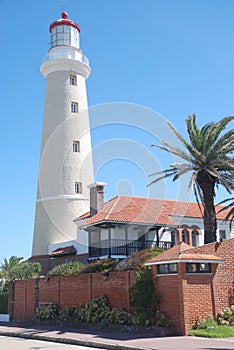 Punta del Este lighthouse, Uruguay photo