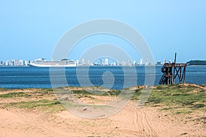 Punta del Este from Punta Ballena, Uruguay