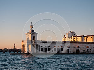 Punta della Dogana Building in Venice, Italy photo
