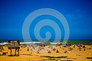 Punta Gallina Lighthouse, La guajira, Colombia.