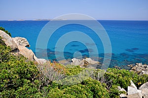 Punta Molentis, Villasimius, Sardinia, Italy photo