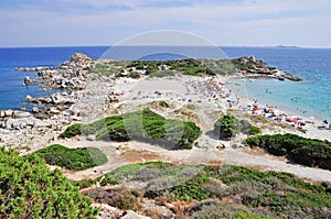 Punta Molentis, Villasimius, Sardinia, Italy photo