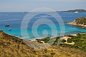 Punta Molentis, Villasimius, in Sardinia, Italy photo