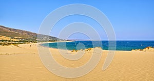 Punta Paloma beach. Tarifa, Cadiz, Andalusia, Spain