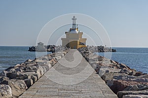Punta Sabbioni\'s Lighthouse, Punta Sabbioni, Venice, Adria photo