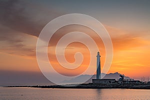 Punta Sottile lighthouse, Sicily photo