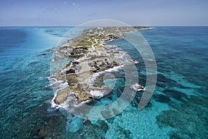 Punta Sur of Isla Mujeres - Aerial View