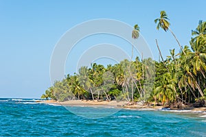 Punta Uva beach in Costa Rica, wild and beautiful caribbean coast