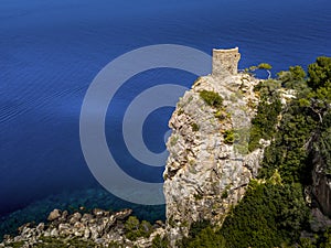 Punta Verger near Banyalbufar ,Mallorca photo