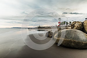 Puntarenas beach lighthouse tourist attraction Costa Rica