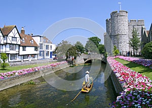 Punting in Canterbury