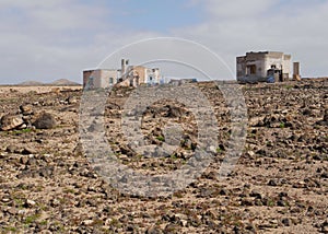 Punto de Paso Chico on the island Fuerteventura photo