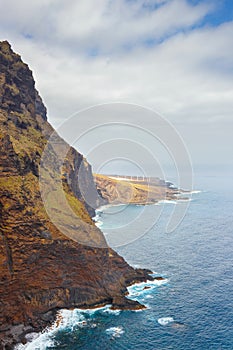 Punto Teno Lighthouse, Canary Islands, Spain photo