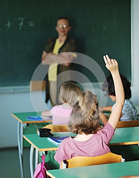 Alumno actividades en la clase 