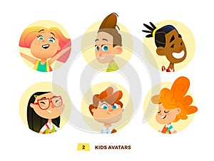 Pupils avatars collection