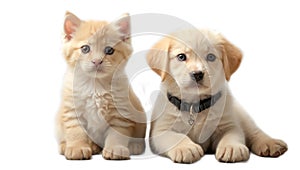 puppies canine kittens isolated a background purebred advertising companion friends