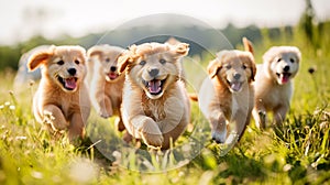 Puppies in Playtime Frenzy