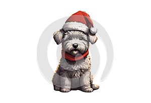 Puppy dog christmas PNG - Pumi Puppy dog christmas PNG