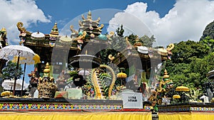 A pura is a Balinese Hindu temple photo